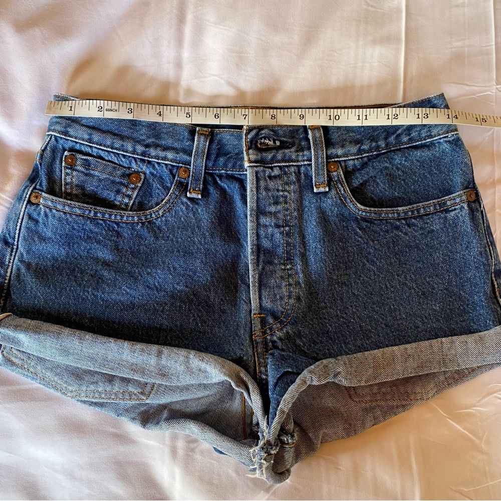 Vintage Levi’s White Oak Cone Denim Shorts